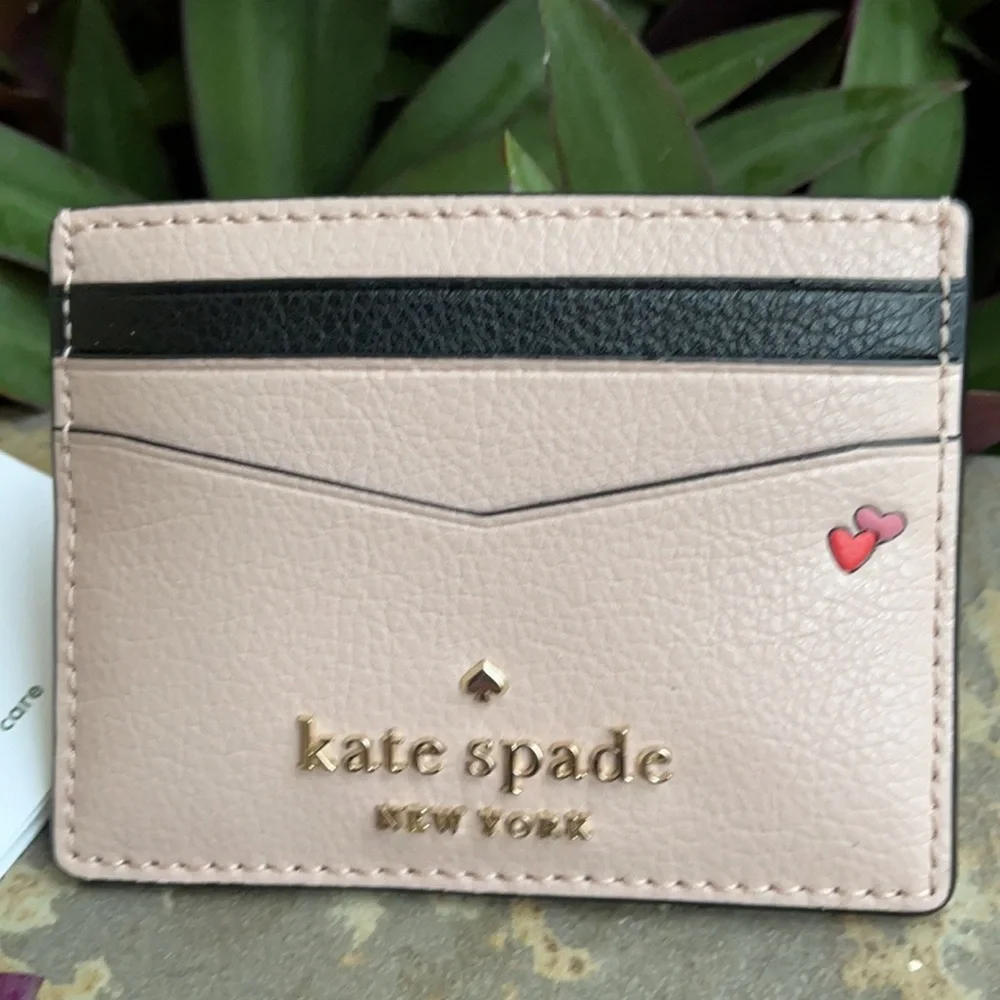 disney x kate spade new york minnie sm cardholder NWT